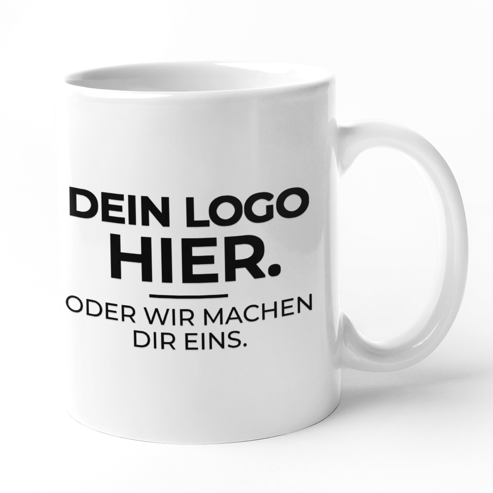 Tasse mit deinem Logo – clean, professionell und individuell bedruckt