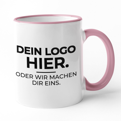 Tasse mit deinem Logo – clean, professionell und individuell bedruckt